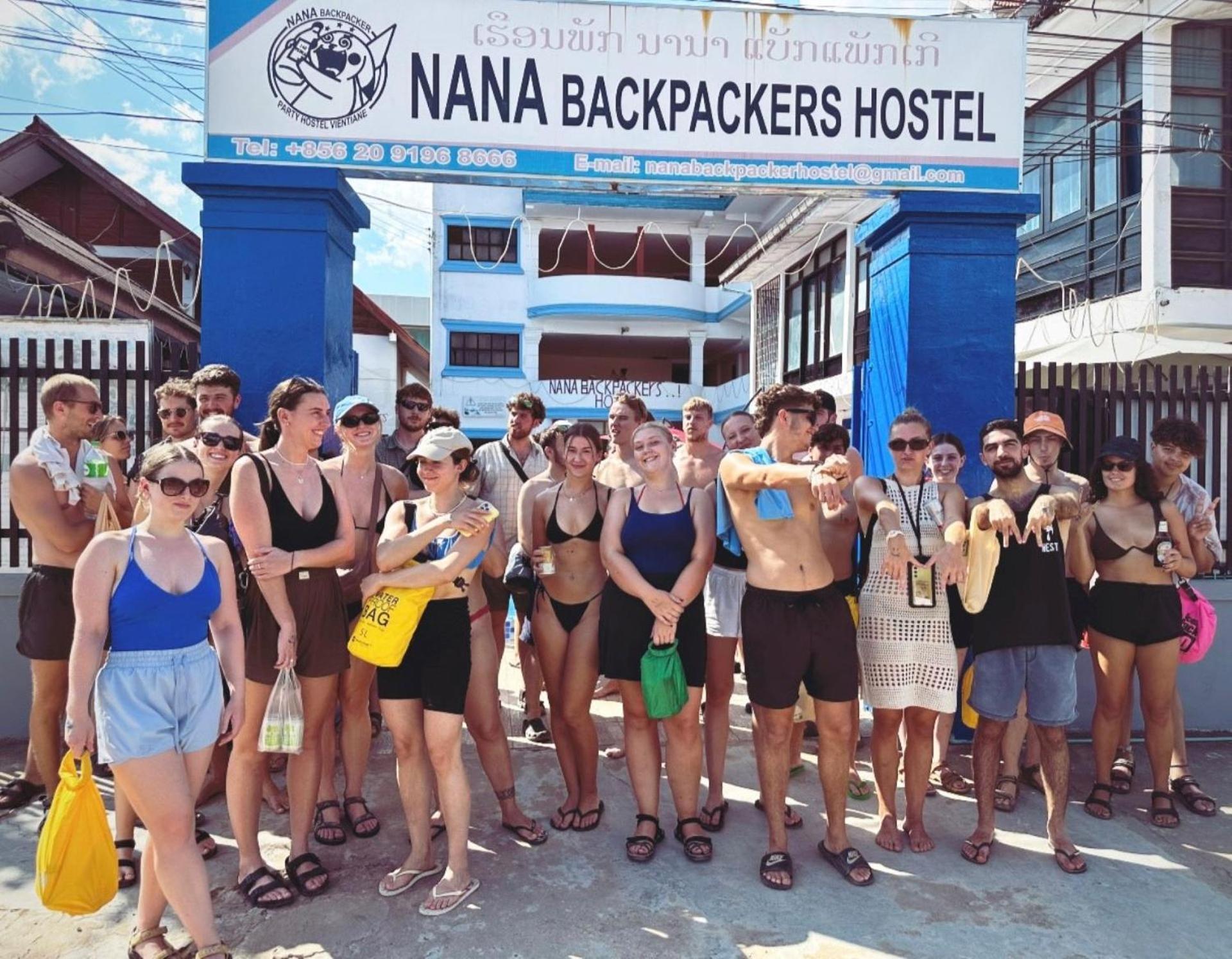 Nana Backpackers Hostel Vang Vieng Exterior photo