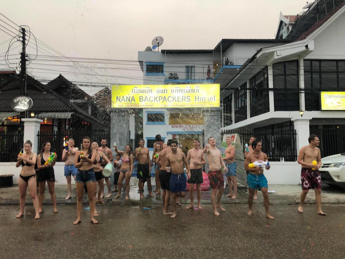 Nana Backpackers Hostel Vang Vieng Exterior photo